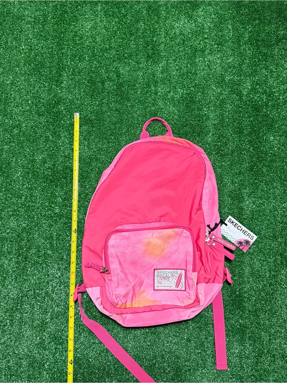 NWT Skechers SoCal Living 92 Retro Backpack Pink